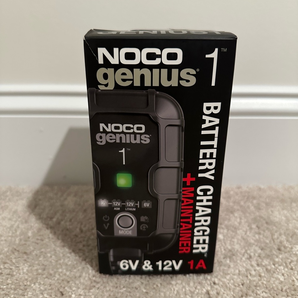NOCO GENIUS1 6V/12V‎ 1A Battery Charger Charger and Maintainer